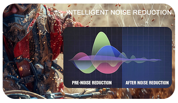 CVC intelligent noise intercom