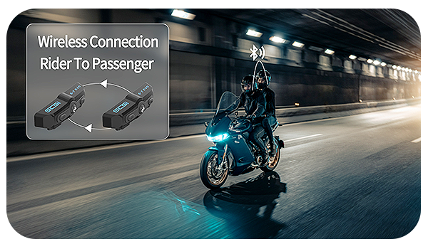 S7 EVO bluetooth intercom wireless connection