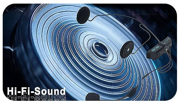 hifi sound S7 EVO bluetooth intercom