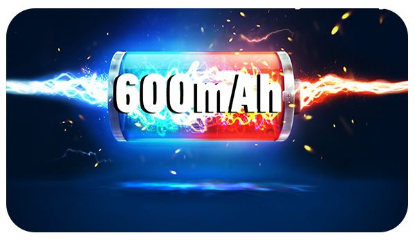 motorcycle intercom 600mAh battery