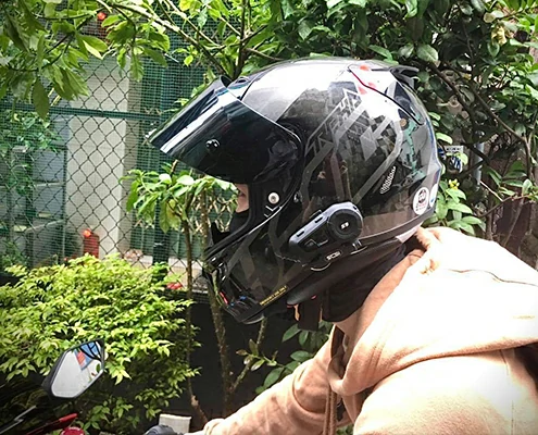 bluetooth helmet communication system
